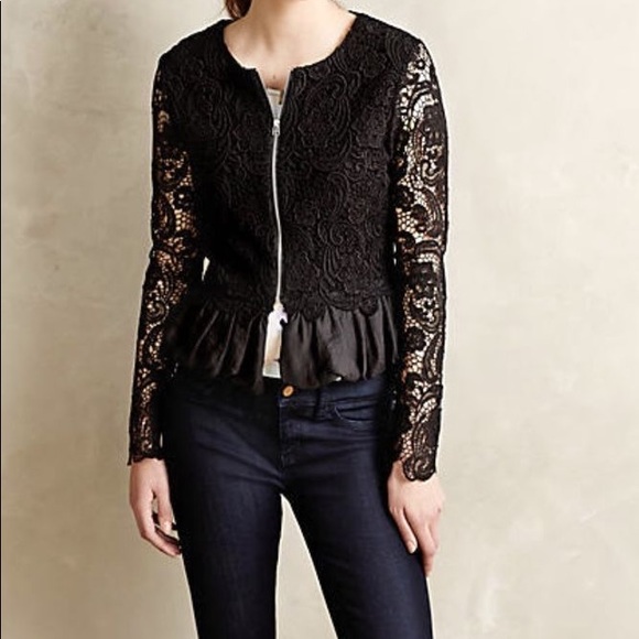 Lili's Closet by Anthropologie Lace Jacket - Picture 1 of 5